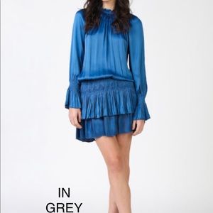 NWOT Current Air pleated skirt dress